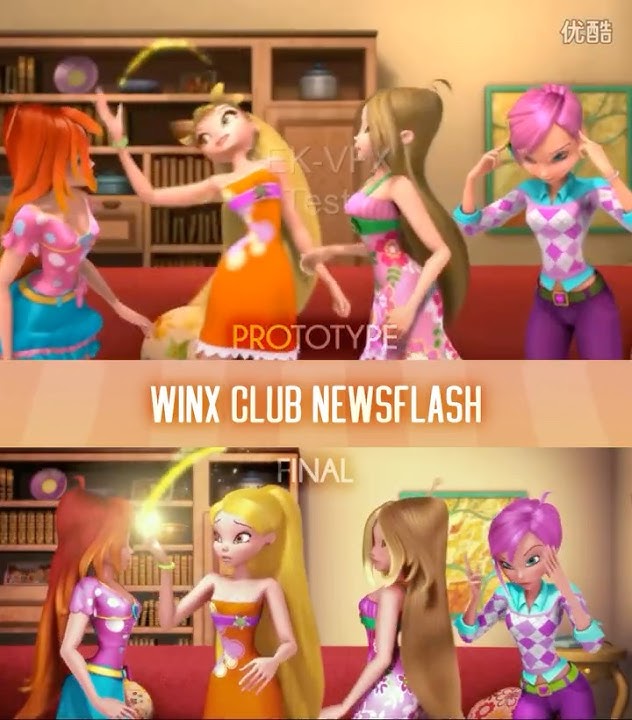 3D Magical Adventure PROTOTYPE VS FINAL! (Comparison) #WinxClub #Shorts