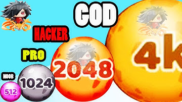 NOOB vs PRO vs HACKER vs GOD in Dino 2048 (ALL LEVELS)