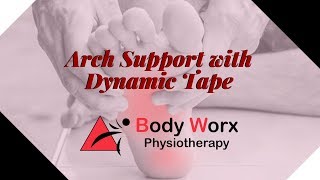 Arch Support with Dynamic Tape - BodyWorx Physiotherapy Newcastle screenshot 5