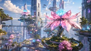Chrome Horizon - Cyberpunk Synthwave | Future Tech &amp; Cyber City Ambient Music