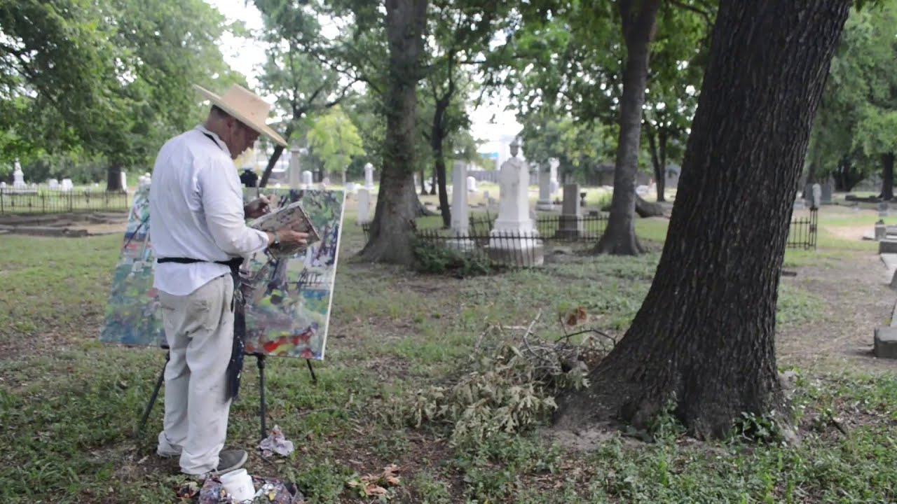 Cityscapes caught on canvas: Meet an artist chronicling Houston, one ...