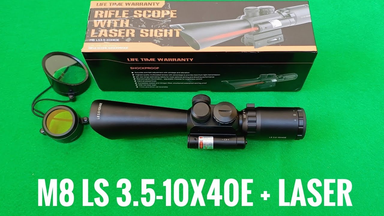 M8 LS 3.5-10x40 E Scope | Unboxing - YouTube