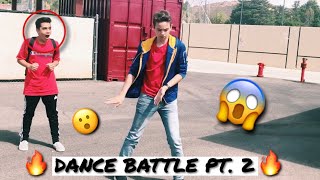 DANCE BATTLE AT SCHOOL! PART 2! (CRINGE WARNING)