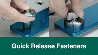 Quick Change Fasteners for Machine & Fixture Changeover | IMAO