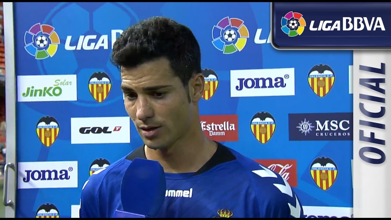 Entrevista a Javi Guerra tras el Valencia CF (2-2) Real Valladolid - HD ...