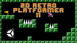 2D Retro Platformer Tutorial - Unity - pt.11 (1-ups & Power-ups!)