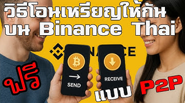 วิธีโอนเหรียญคริปโตจาก Binance Thai ไป Binance Thai ฟรีค่าธรรมเนียม