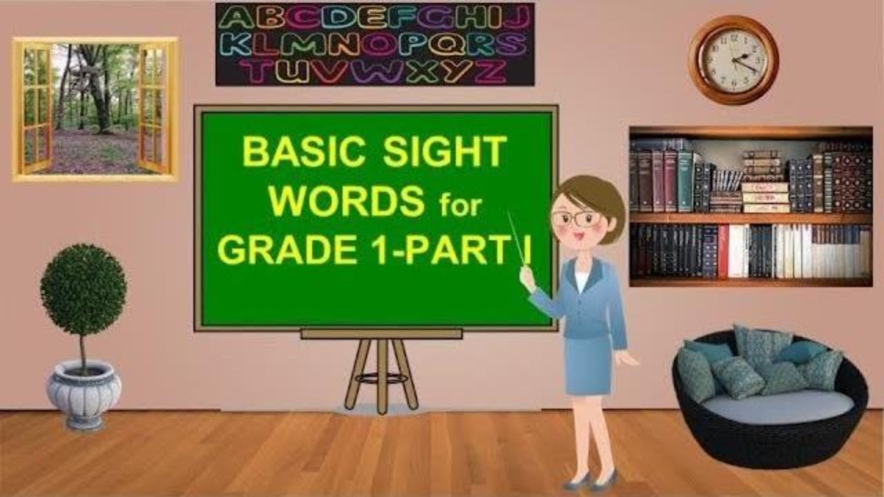 basic-sight-words-for-grade-1-part-i-youtube