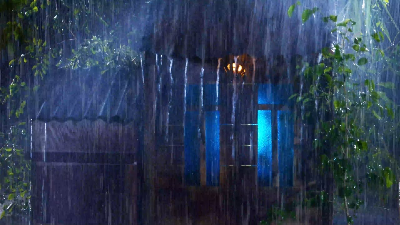 Расслабляющая музыка дождя помогает избавиться от стресса и бессонницы ...