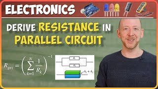 Resistors in parallel (derivation of the formula) | Study Electronics