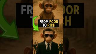Poor Monkey  To Millionaire  Rios Transformation trending shorts rashid 4uai