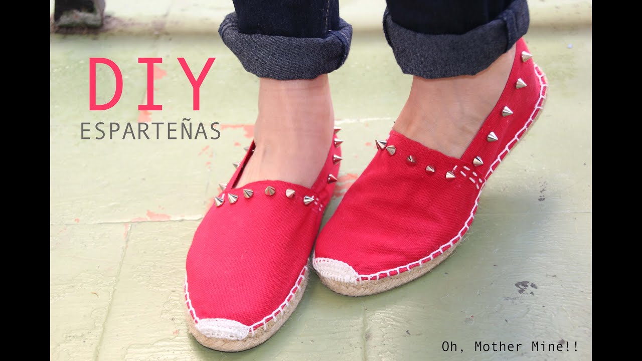 DIY Customiza tus esparteñas para este verano!!!
