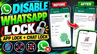 WhatsApp में App Lock और Chat Lock फीचर को कैसे बंद और डिसेबल करें screenshot 5