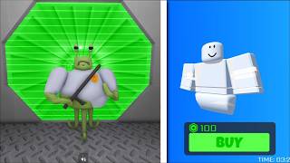 ALIEN BASE BARRY PRISON RUN (OBBY)! GHOST MODE | New Skin Unlocked - Use All Items Full Game Escape!