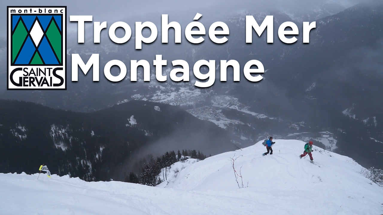 Le Prarion Ski de randonnée Les Houches Saint-Gervais Mont-Blanc Trophée Mer Montagne 2017