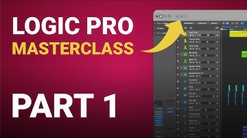 Logic Pro Masterclass Part 1 - The control bar explained