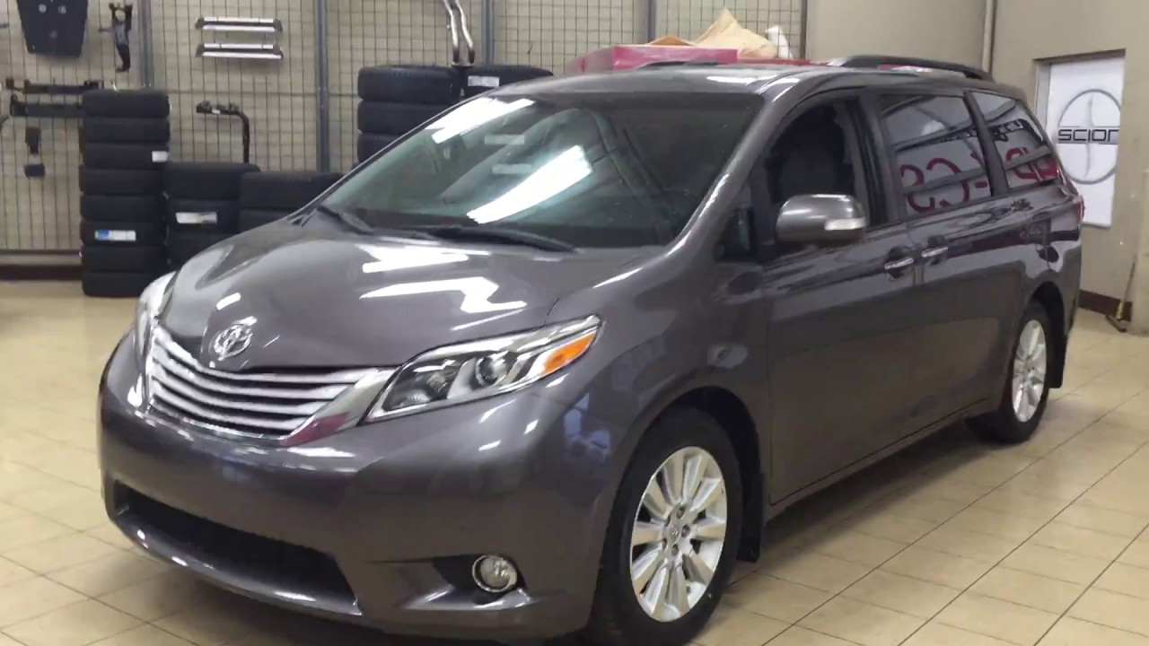 2015 toyota sienna minivan