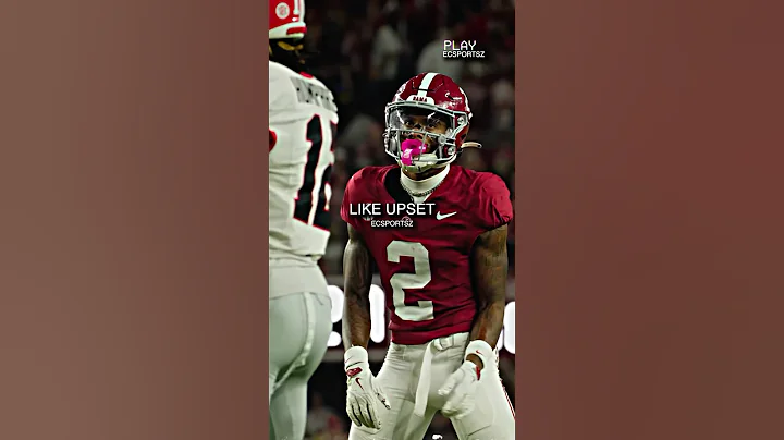 Ryan Williams Relives his Game Winning TD vs Georgia 😱 #shorts