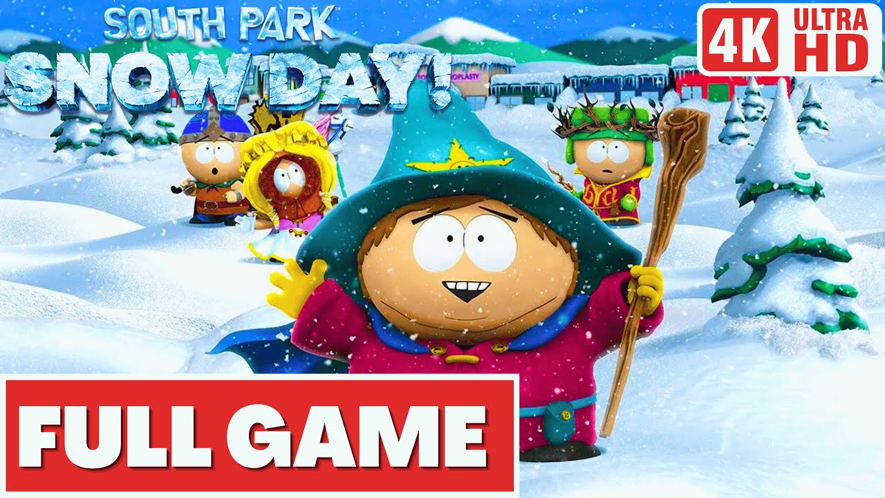 SOUTH PARK SNOW DAY Gameplay Walkthrough FULL GAME [4K 60FPS] - No ...