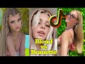 Show the Blonde version of yourself vs the Brunette Version TikTok Compilation