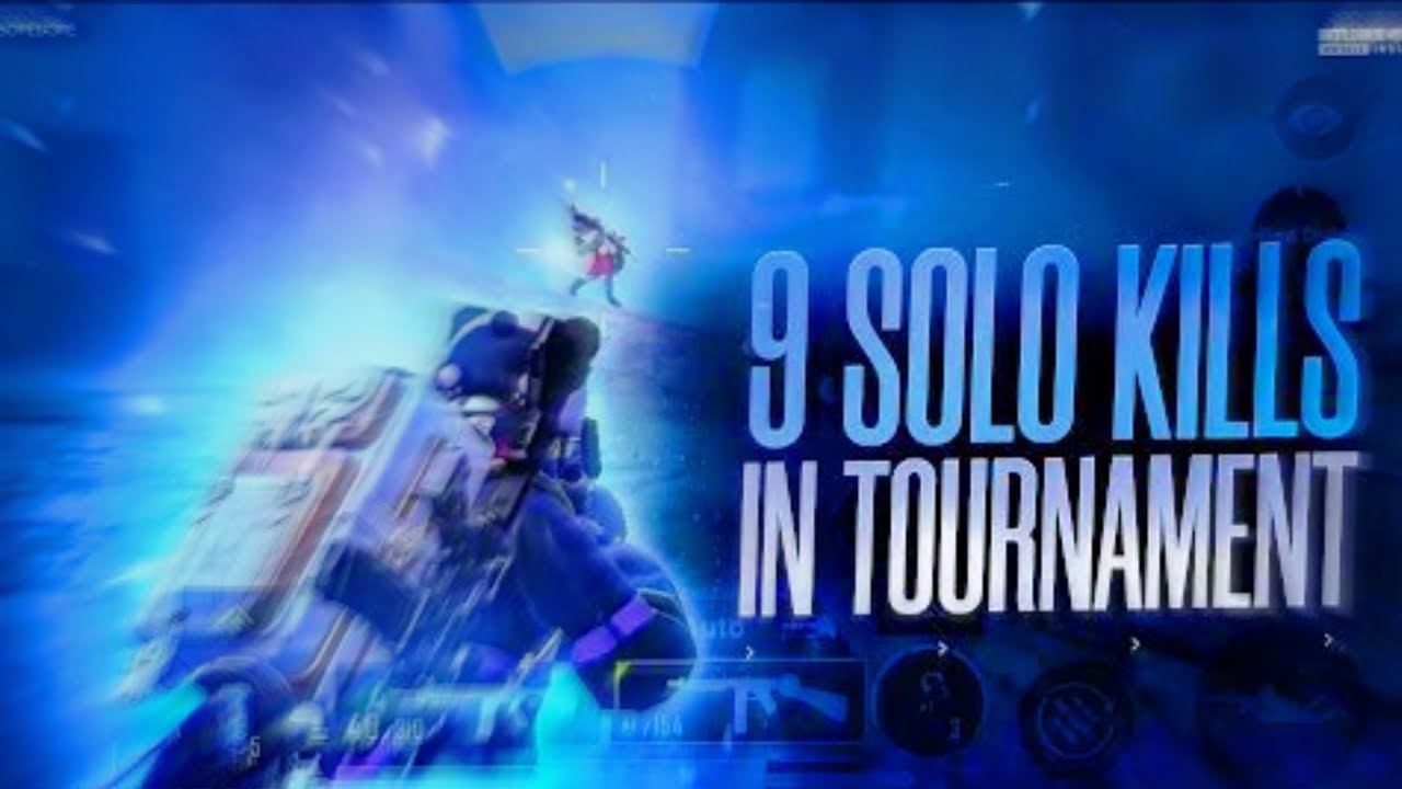 SOLO 9 KILLs | 40k TOURNAMENT ROUND 2 - YouTube