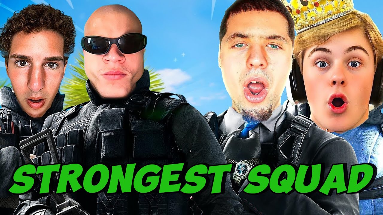 The Strongest Squad in Siege | Mingo, Jynxzi, Ricci & Glybo Ranked ...