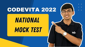 TCS CodeVita National Mock Test | Edyst | Aneeq