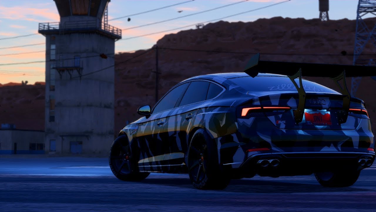 Camo Stanced Audi - NFS Showcase