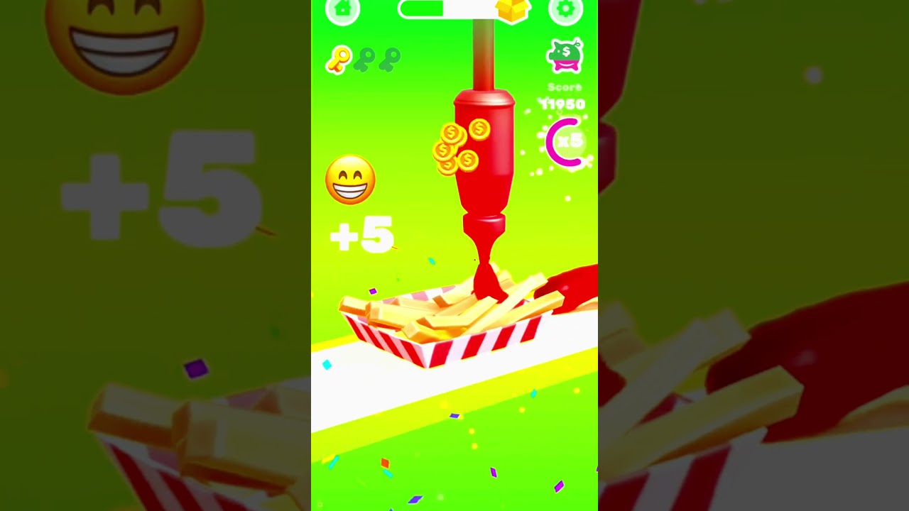 Watch this funny and satisfying gameplay of Perfect Cream Level 10 😂🍦