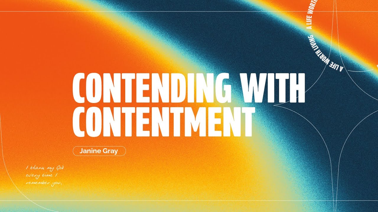 CONTENDING WITH CONTENTMENT | Janine Gray
