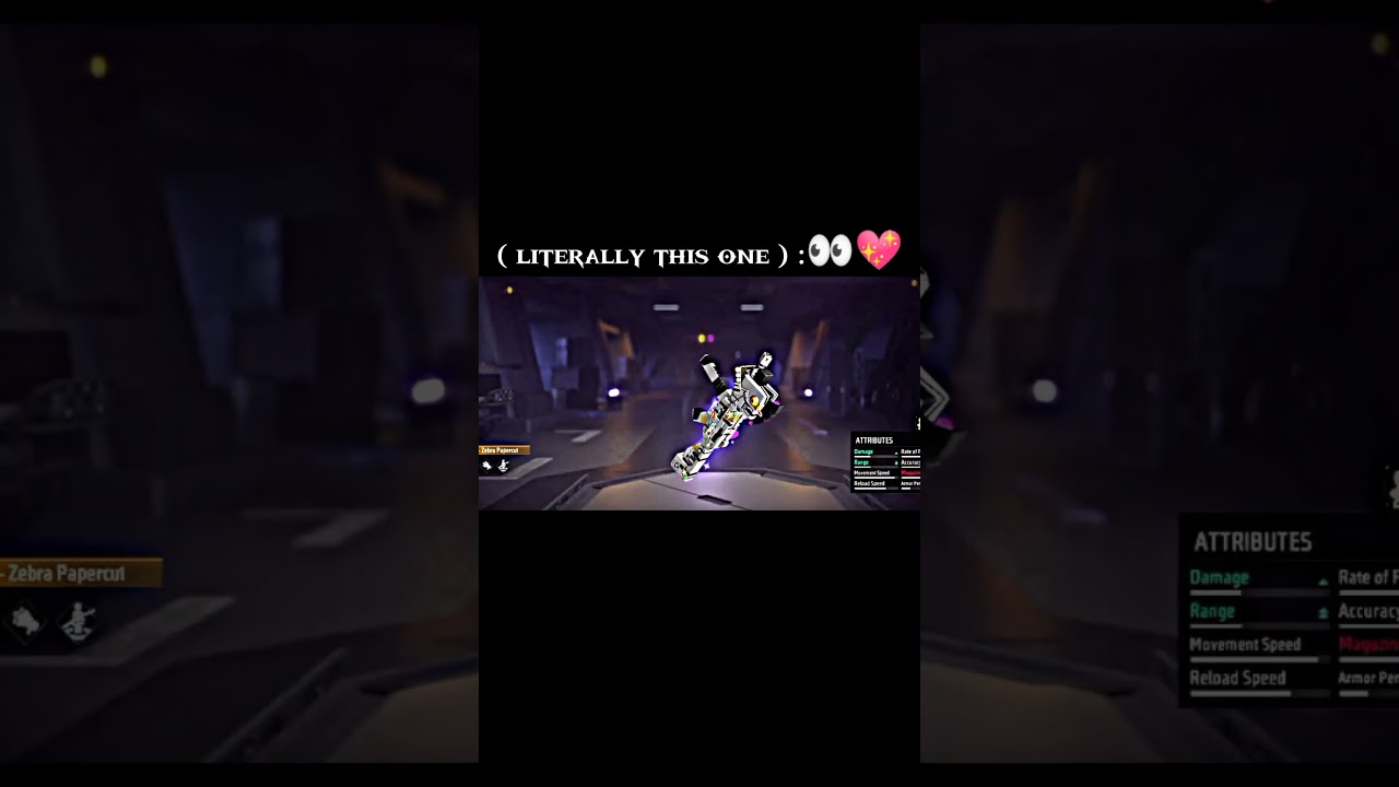 free fire skin 👀💝 