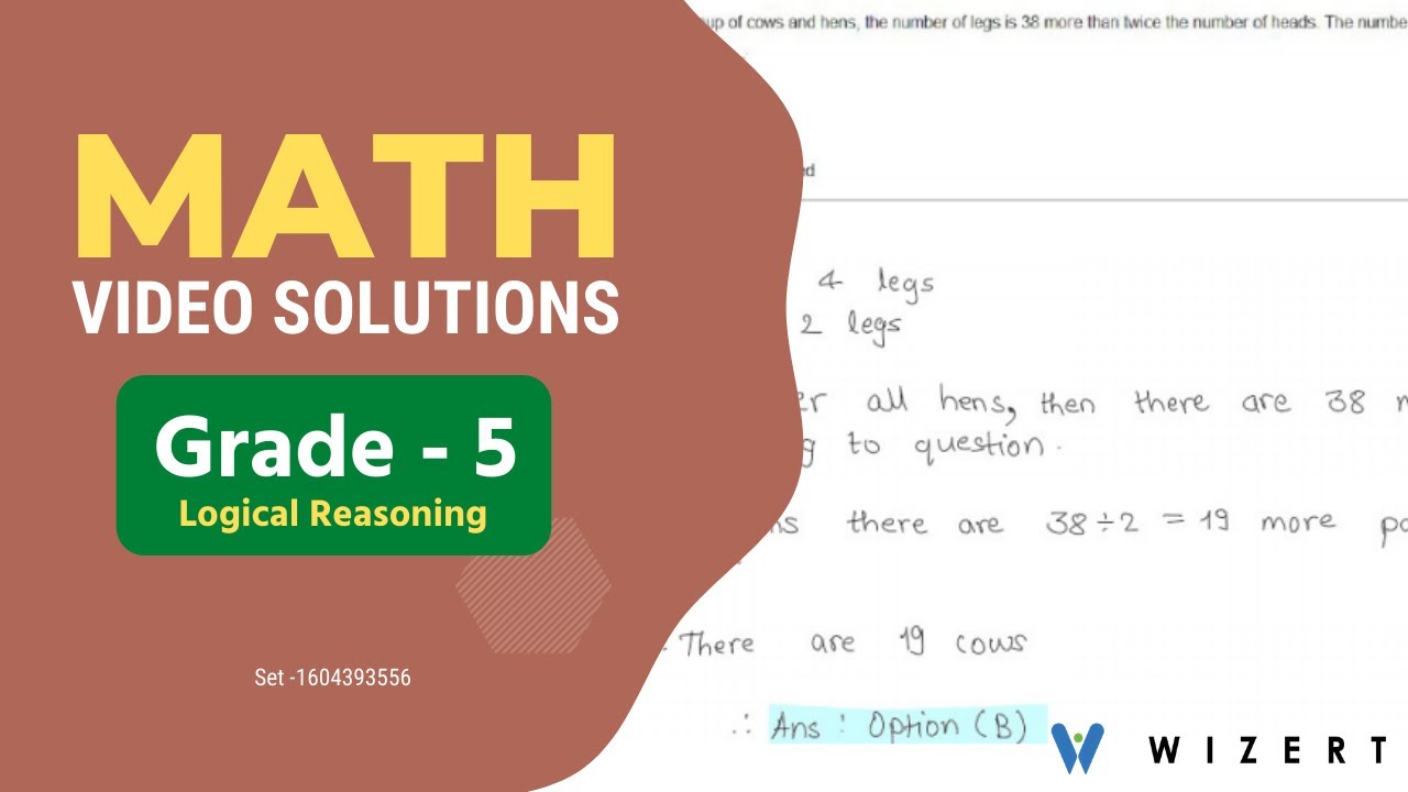 Grade 5 Maths Videos - Math Logical Reasoning Video Lessons for Grade 5 ...