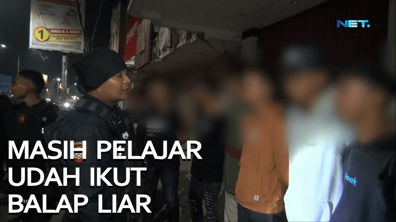 Polisi Buru Aksi Balap Liar Yang Menutup Akses Jalan Umum - 86