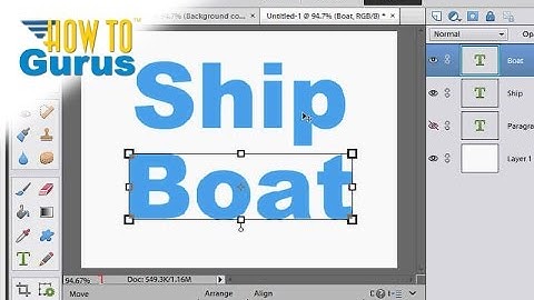 How to Use Text in Adobe Photoshop Elements