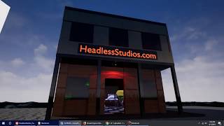 Celebrity Modular Construction in UE4 with UE4 Profile
