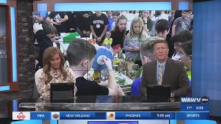 Clay County students show off their Rube Goldberg Machines