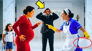 Невеста СЫГРАЛА роль беременной, чтобы избавиться от дочери миллионера но уборщица обнаружила нечто