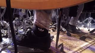 Thomas Lang GoPro Foot Cam....2023 Las Vegas Drum Show...enjoy