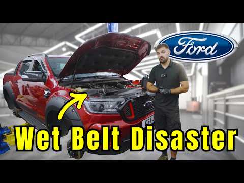 Ford Need To Fix This! 2.0 Ranger Wet Belt Disaster