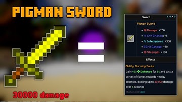 #60 pigman sword in fakepixel | how to make pigman sword in fakepixel | fakepixel money glitch
