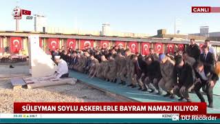 Süleyman Soylu Kato Bayram Namazı