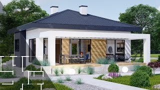 İki̇ Yatak Odali Modern Ev - Kat Plani