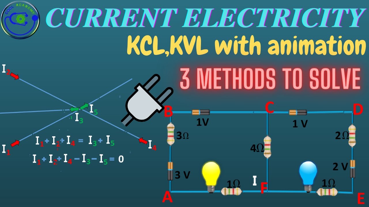 COMPLETE BASIC TOOLS FOR CIRCUITS ANALYSIS PART 2/2 KIRCHHOFF'S I