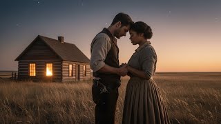 “Caught in a Wild Storm: The Widow and the Lone Rancher’s Untold Love Story 🌩️❤️”