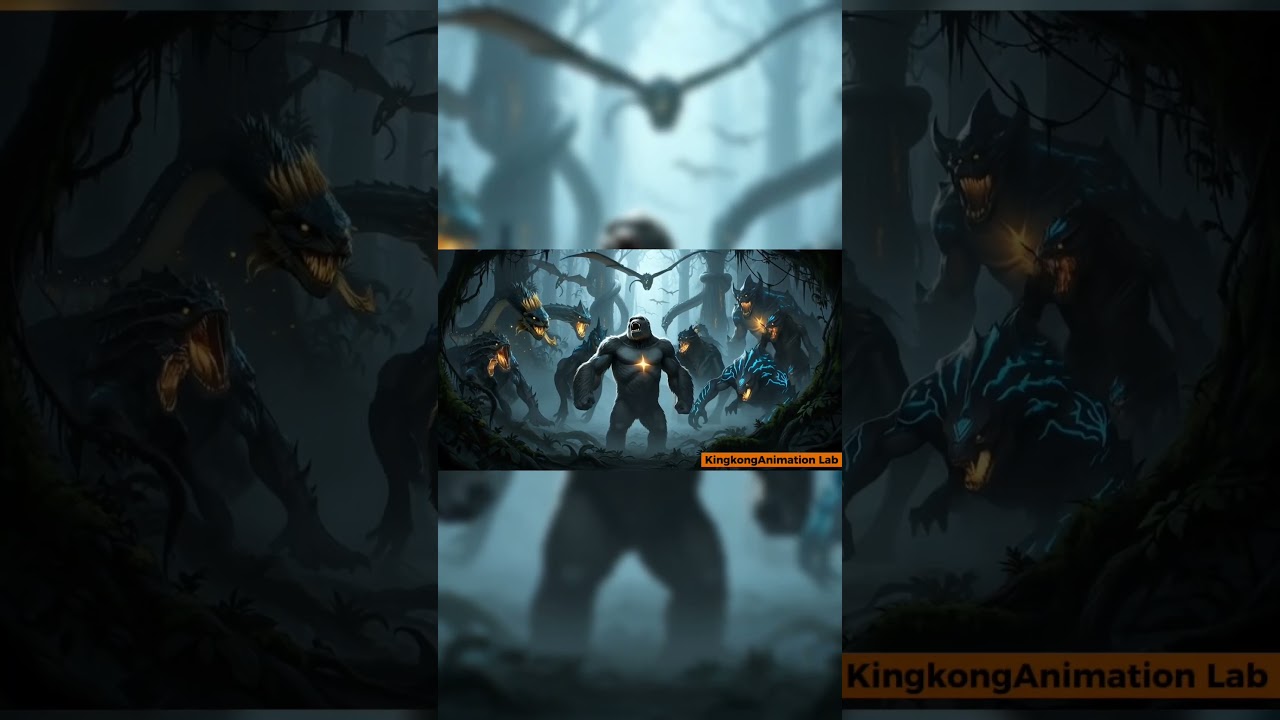 🌋 The Ancient Titans Rise – King Kong and the Primordial Beasts vs. Godzilla 🐉🦍⚔️