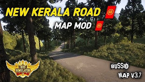 ✅NEW KERALA ROAD Map Mod For Bus simulator Indonesia 🍁 // BUSSID mapmod V3.7#bussidmapmod #keralamap