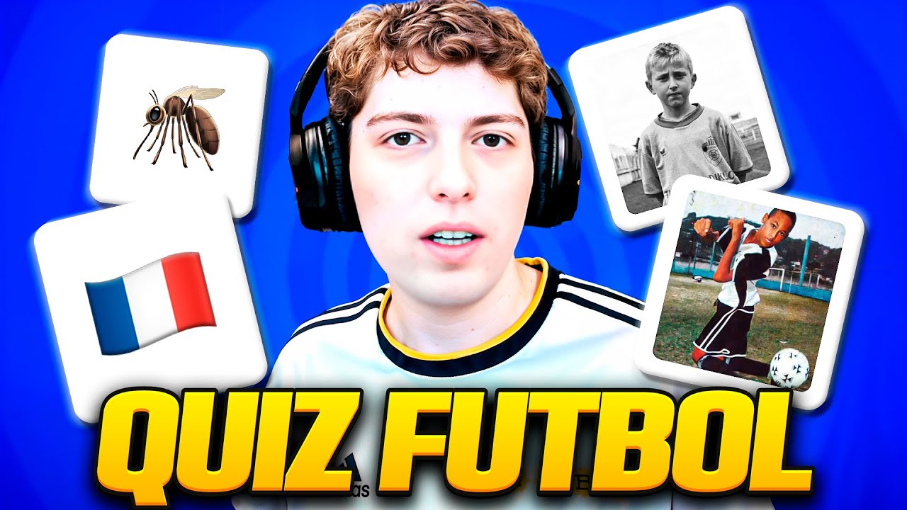 DAVOO XENEIZE JUEGA AL ''ADIVINA EL JUGADOR POR EMOJIS E IMAGENES DE NIÑO'' - VERSION FUTBOL