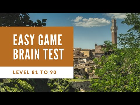 Easy Game Brain Test Level 81 to 90 Walkthrough