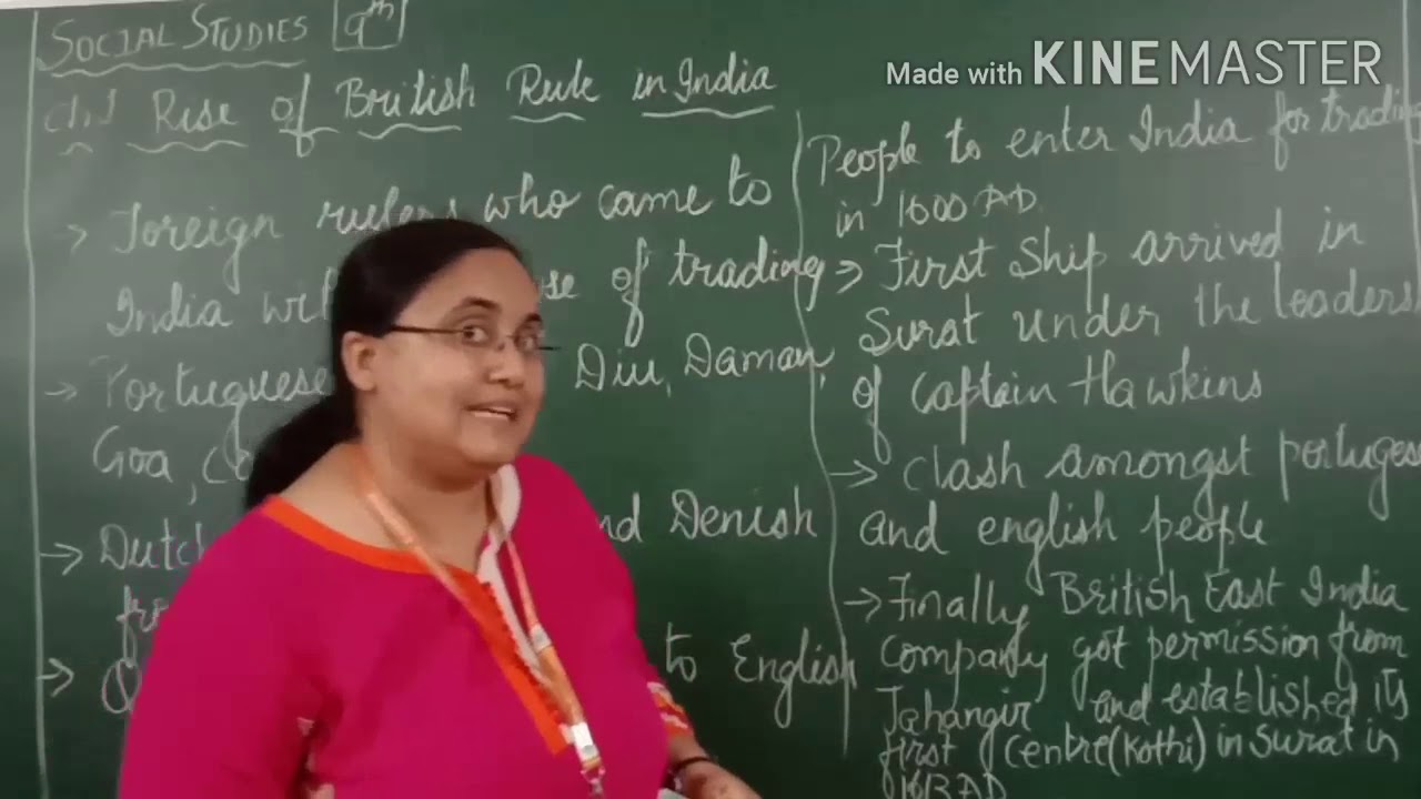 EM Grade 9 S S Chap 1 Rise Of British Rule In India Part 2 YouTube
