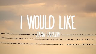 I Would Like Zara Larsson